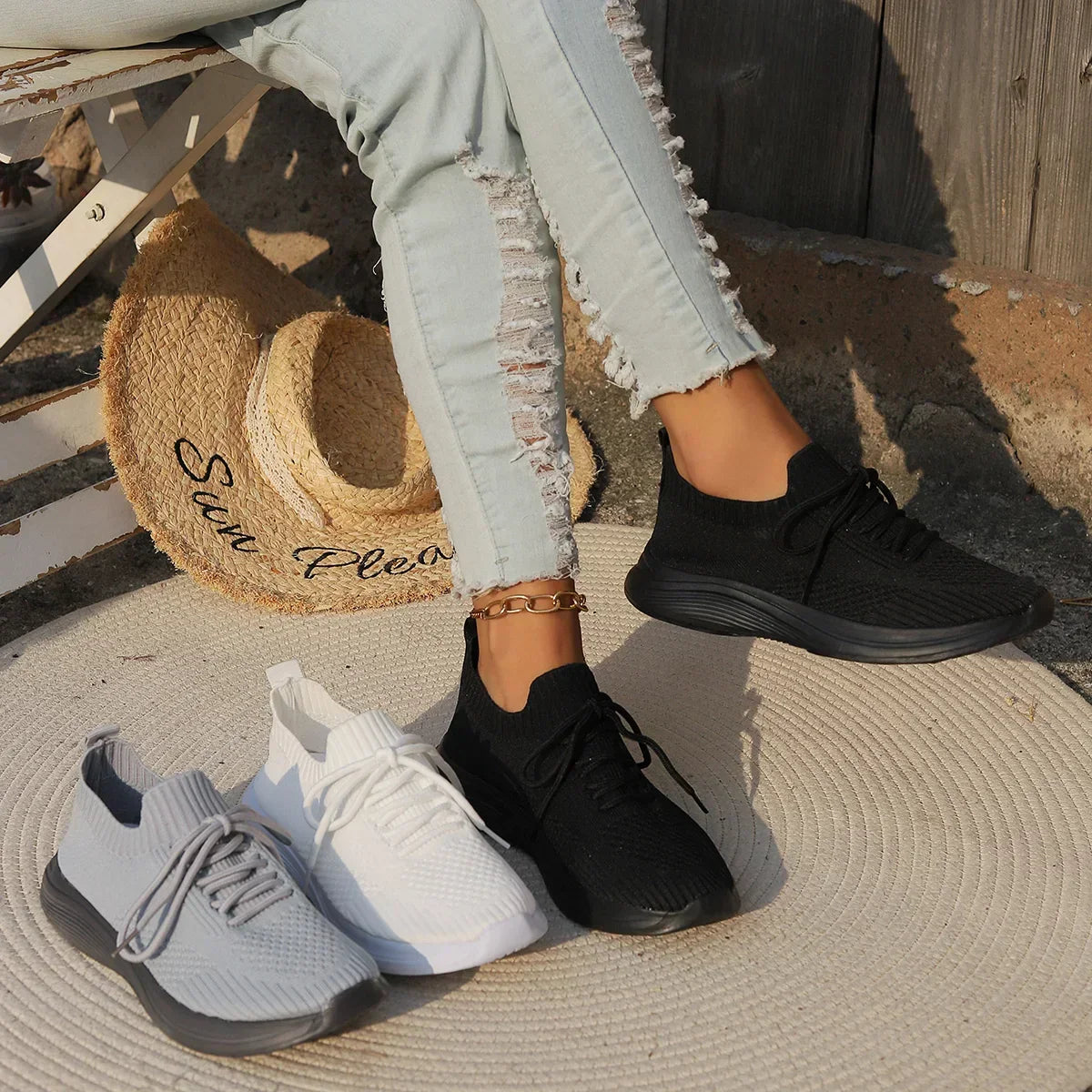 Zara™ | Sneaker mit entspannter Passform