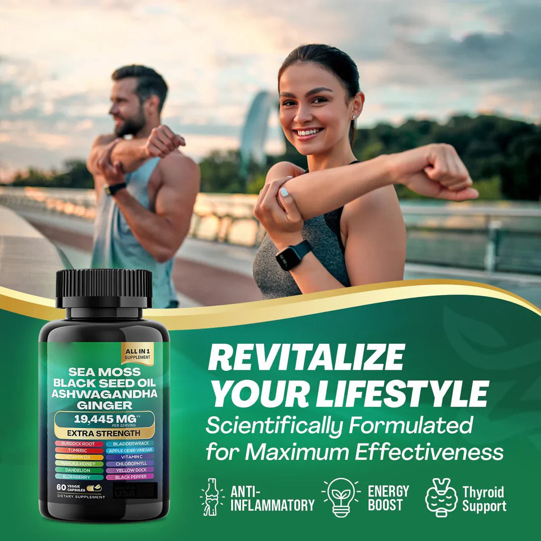 Pure Health™ Sea Moss 16-in-1 Magic Blend
