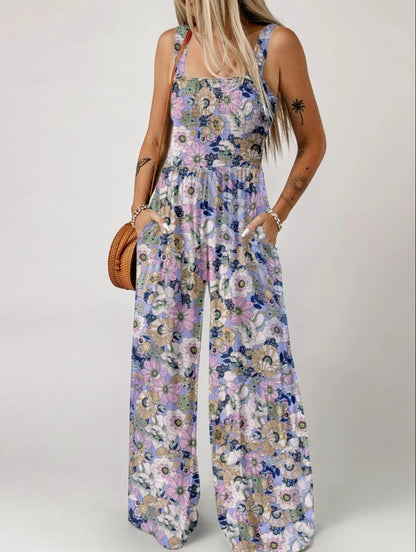 Bluguenta Floral Jumpsuit