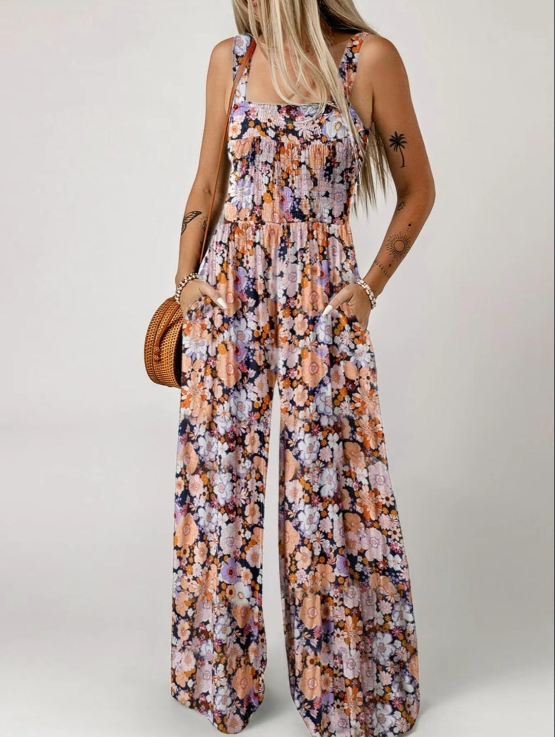 Bluguenta Floral Jumpsuit