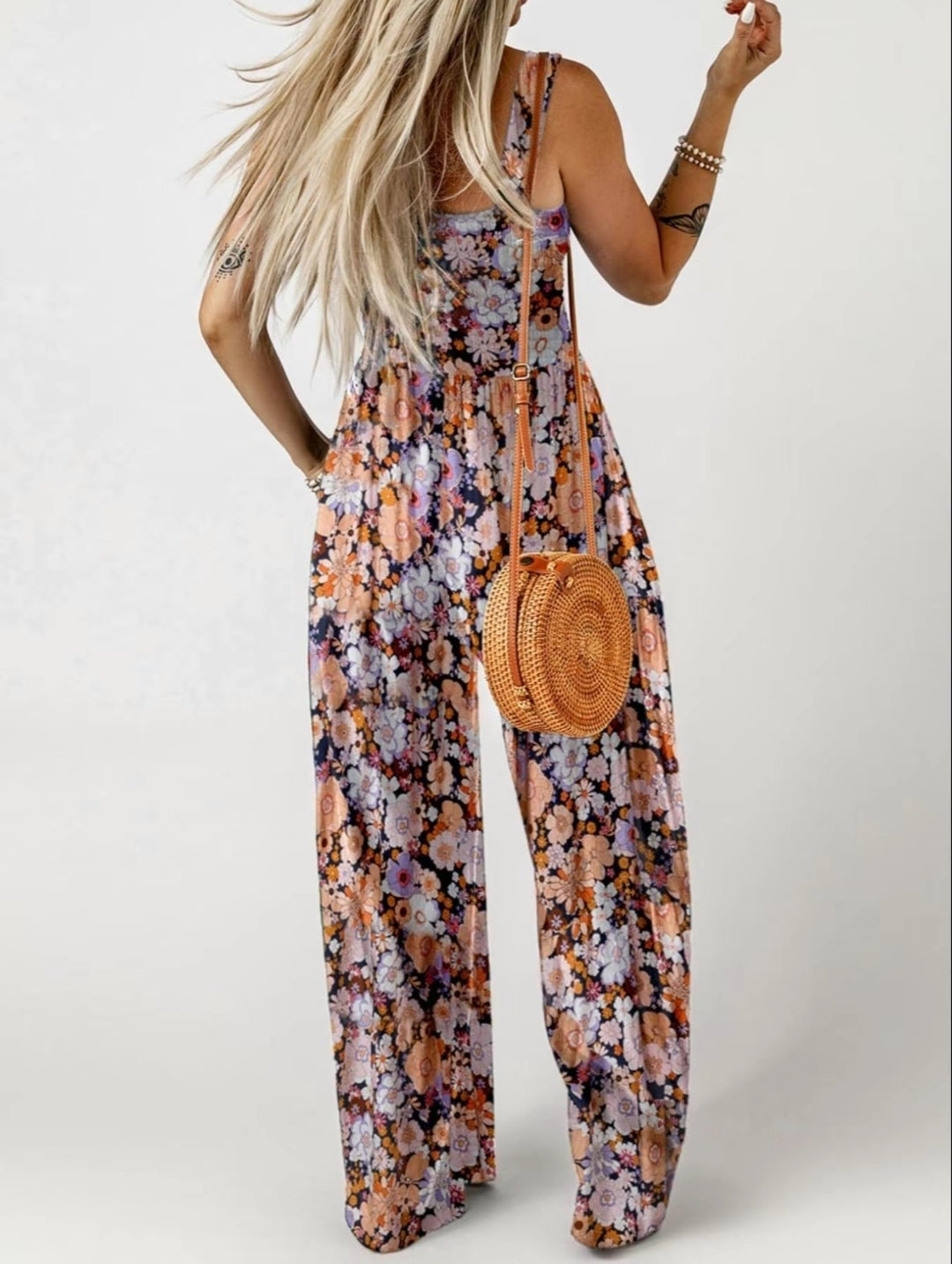 Bluguenta Floral Jumpsuit