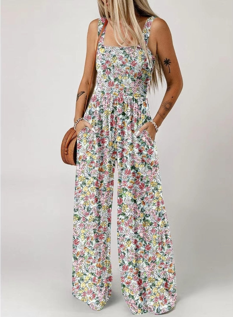 Bluguenta Floral Jumpsuit