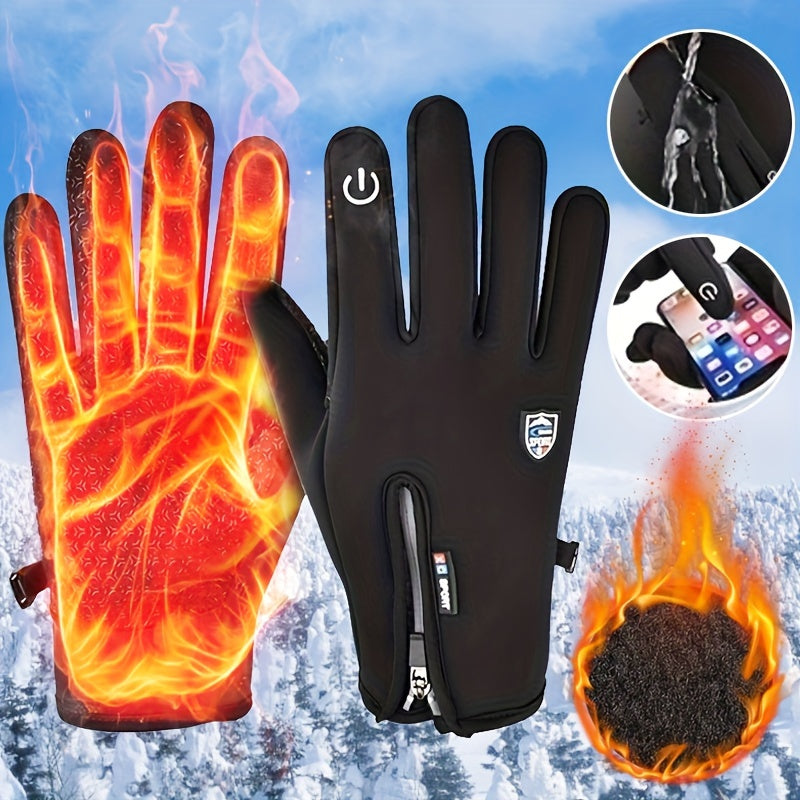 Waterproof velvet gloves - Never suffer from freezing hands again